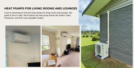 best heat pumps for living rooms and lounges